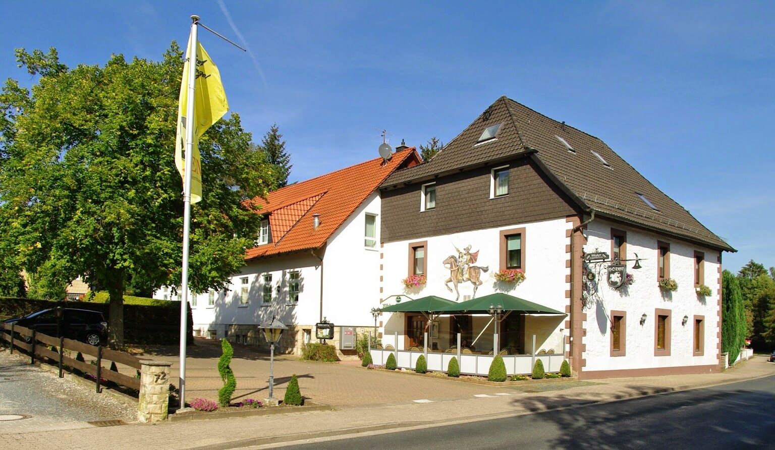 Land-Gut-Hotel Raeuber Lippoldskrug Alfeld  Dış mekan fotoğraf